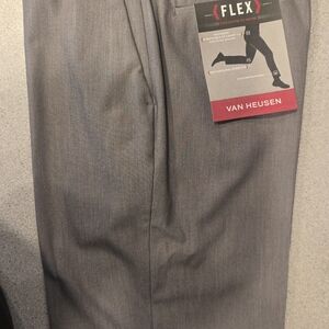 Van Heusen Charcoal Flex Trousers